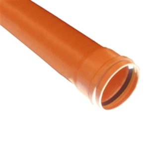 110MM UG UPVC Pipe 6M S/S B4406