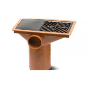 110MM UG UPVC Rectangle Hopper B1031