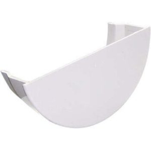 DeepStyle White Ext Stop End BR077W