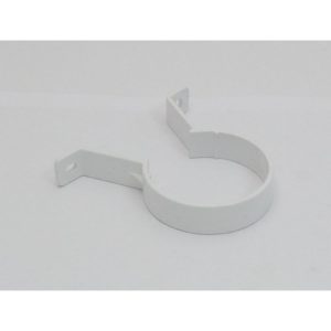 68MM White Downpipe Pipe Clip BR207W