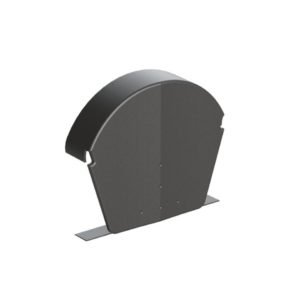 HDIDV Half Round End Cap Terracotta