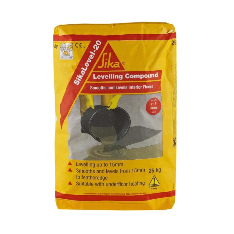 Sika Level 125 Latex SelfLevelling Compound 25kg Thistle Timber and