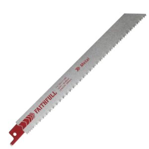 Faithfull Metal Cut Sabre Saw Blade Pack of 5