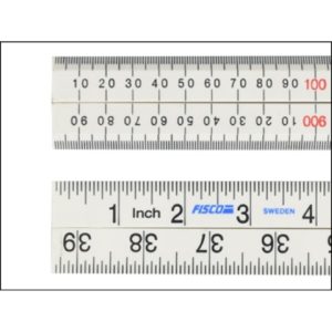 Fisco White Rule 1m/3ft