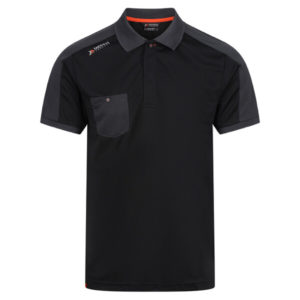 Offensive Wicking Polo Black L Trs167
