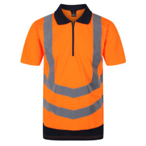 Hi-vis Pro Wicking Polo Orange L Trs189